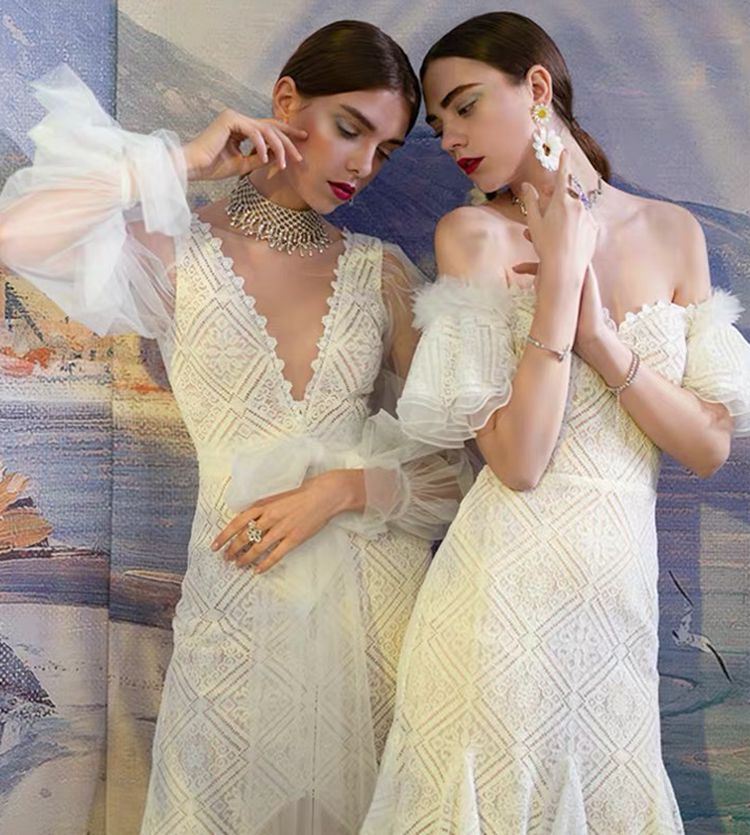 fashion polyester floral embroidery african lace fabric eyelash lace trim fabric for clothing diy