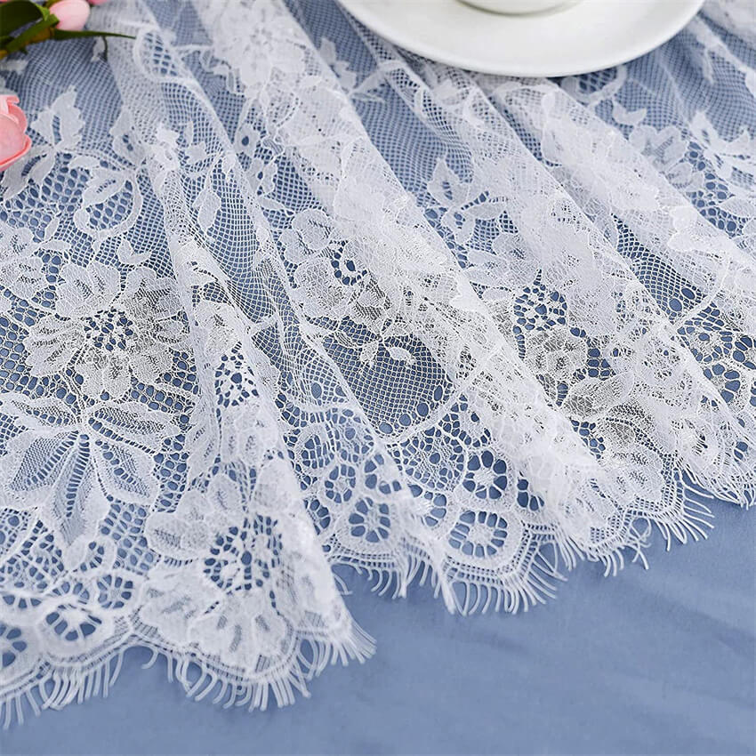 eyelash lace trim