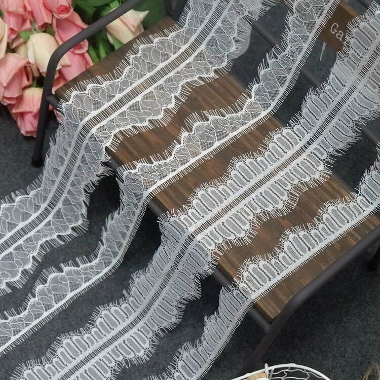 eyelash lace trim