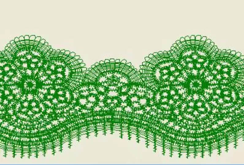 flower lace trim ivory white for ribbon scrapbooking curtain table cloth sewing accessories