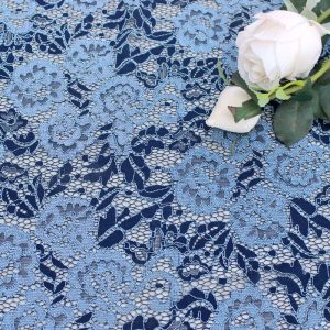 african nigerian two tones cotton cord lace fabric for women's dress clothing fabric curtains