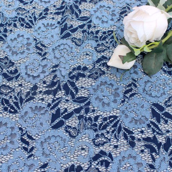 african nigerian two tones cotton cord lace fabric for women's dress clothing fabric curtains