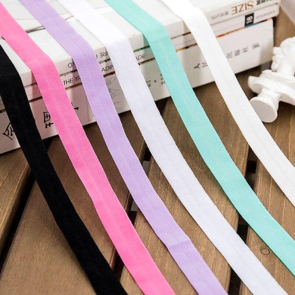 wholesale manufacturers high quality nylon bra elastic band seamless vest fold edging elastic band (copy)