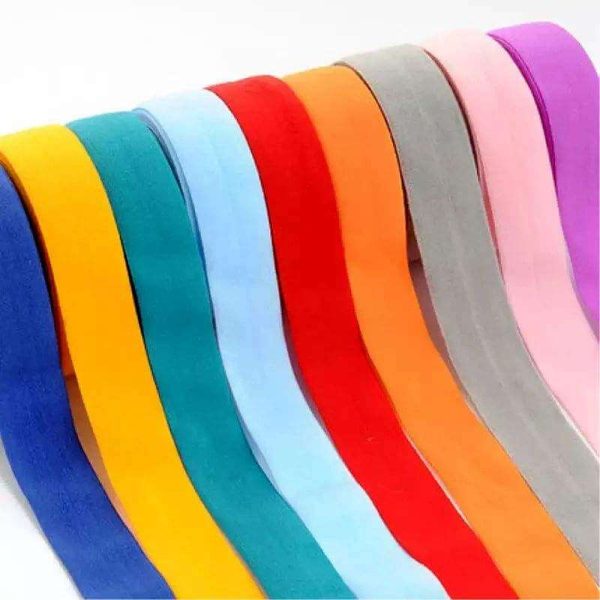 wholesale manufacturers high quality nylon bra elastic band seamless vest fold edging elastic band