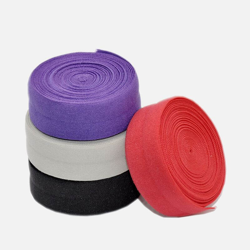 high quality custom good elasticity white and black recycled knit printed elastic band for underwear