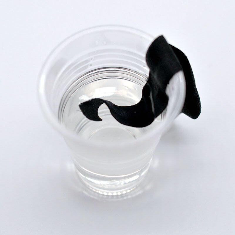 high quality custom good elasticity white and black recycled knit printed elastic band for underwear