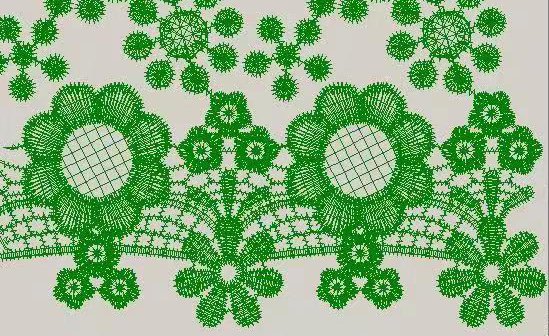 3d flower lace trim ribbon embroidery edge fabric lace sewing craft for diy wedding applique bridal decoration